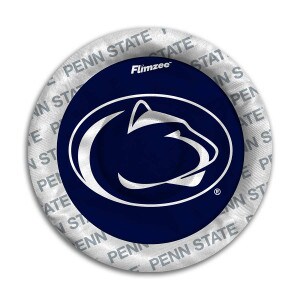 Flimzee bean bag flying disc with Penn State and Athletic Logo